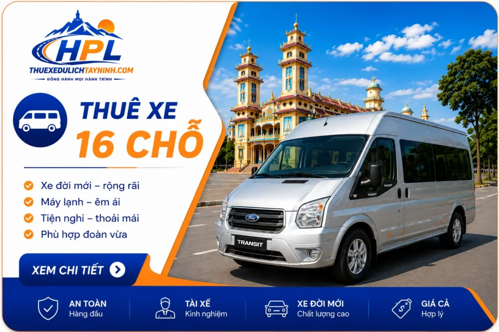 Thuê xe 16 chỗ HPL thuexedulichtayninh_com