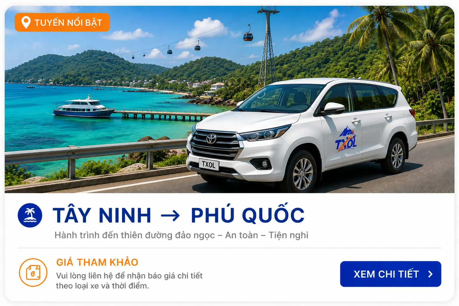Tuyen Tay Ninh Phu Quoc